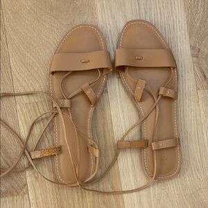 Madewell Tan Sandals